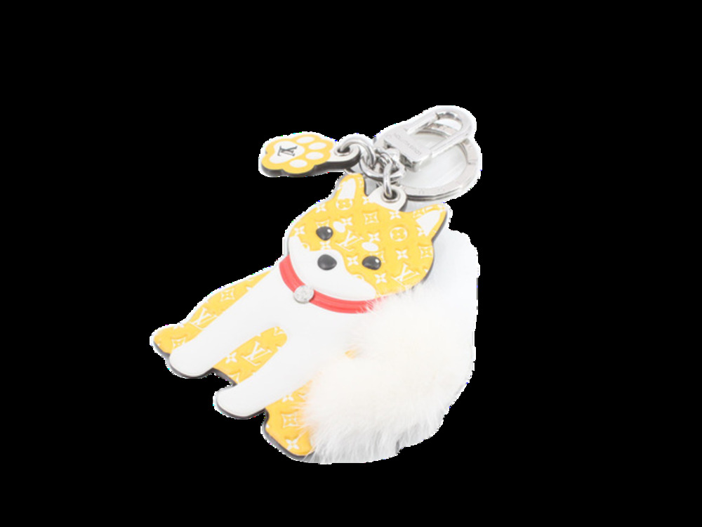 6805 - Louis Vuitton LV Shiba Inu Bag Charm Monogram Mink